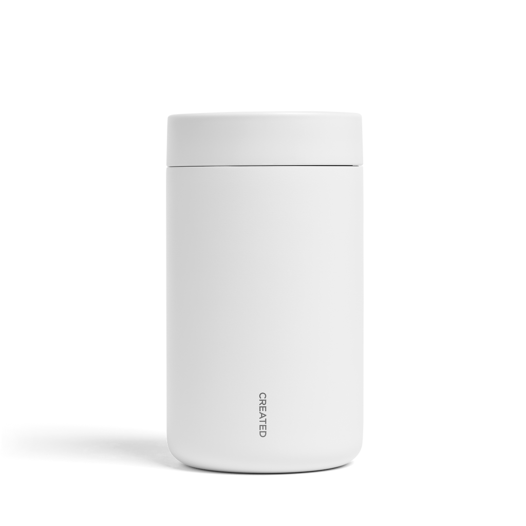 Coffee Canister - White