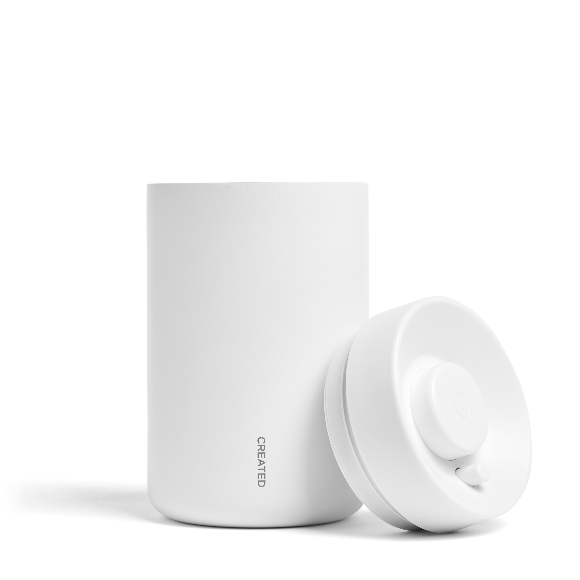 Coffee Canister - White
